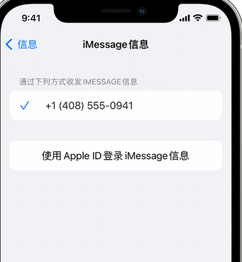 龙井apple维修iPhone上无法正常发送iMessage信息 